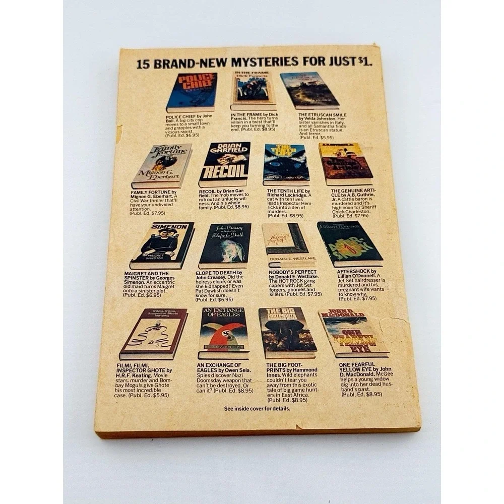 Ellery Queen's Mystery Magazine August 1978 Issue #417, 160 Pages